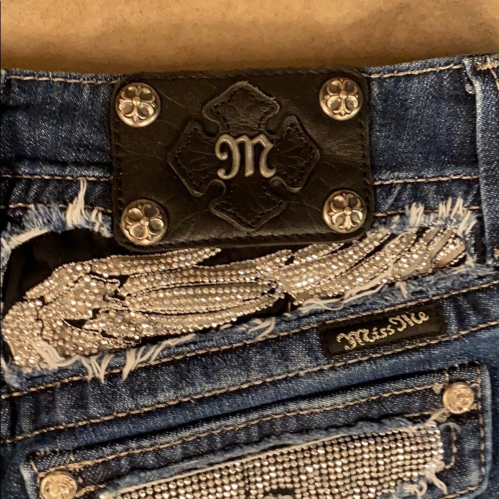 Miss Me jeans with silver bling. - Picture 7 of 13